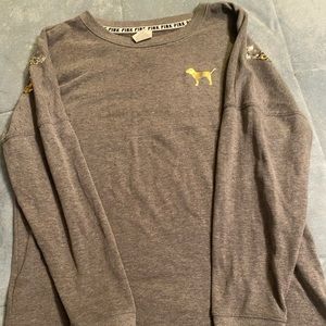 Pink sweat shirt sz M